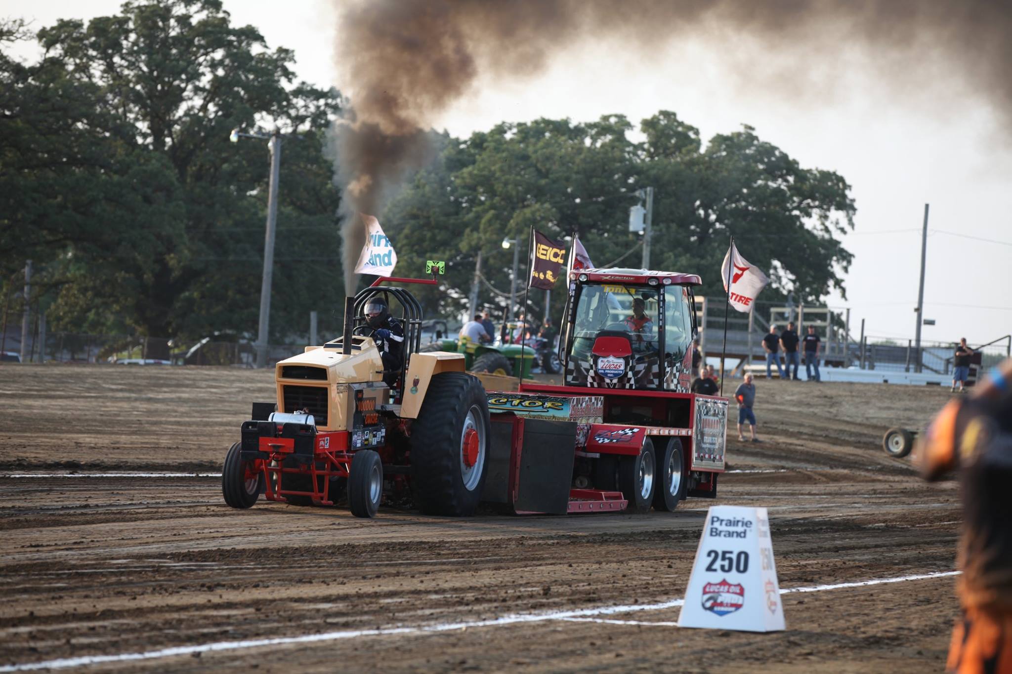 tractor two Buchanan County Fair Association