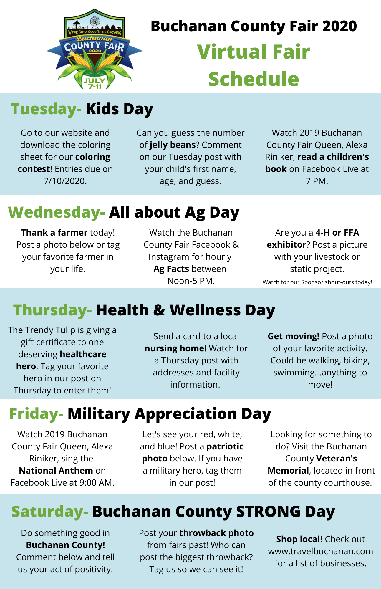 Download 2020 Archives Buchanan County Fair Association